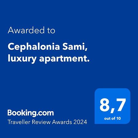 Cephalonia Sami, Luxury Apartment. Eksteriør bilde